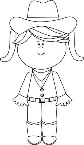 Black_and_White_Cowgirl_with_Pigtails